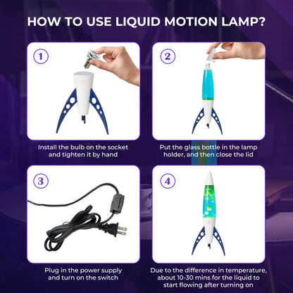 lamp with lava lamp