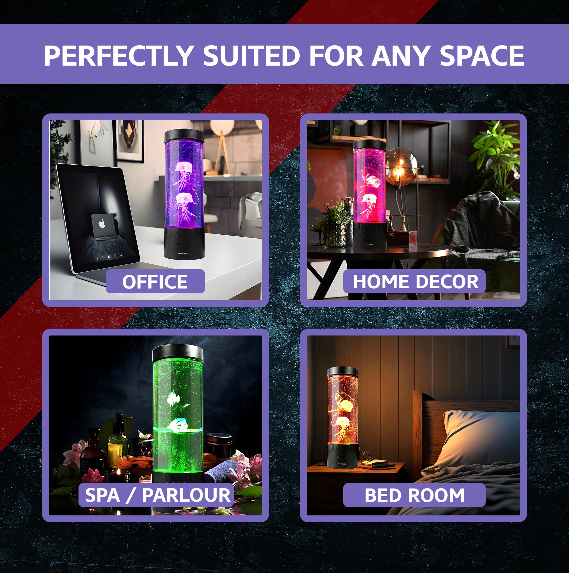 coloured light bulbs